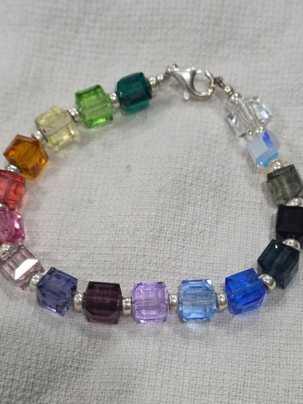 Swarovski & Sterling Crystal Bracelet